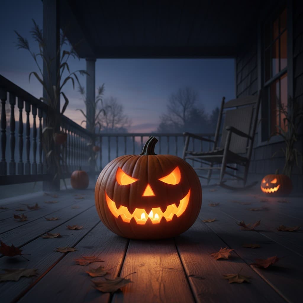 Ein zeitloser Klassiker: Das traditionelle Kürbisgesicht sorgt für garantierte Halloween-Stimmung.